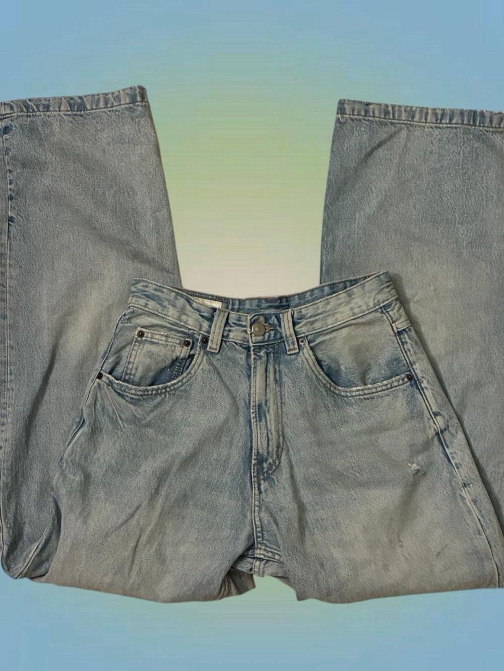 Zara Light Wash High Rise Women's Jeans